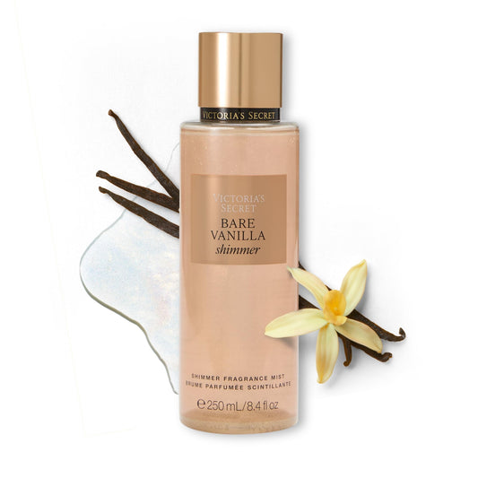 Victoria's Secret Bare Vanilla Shimmer 8.4oz Mist - Medaid International