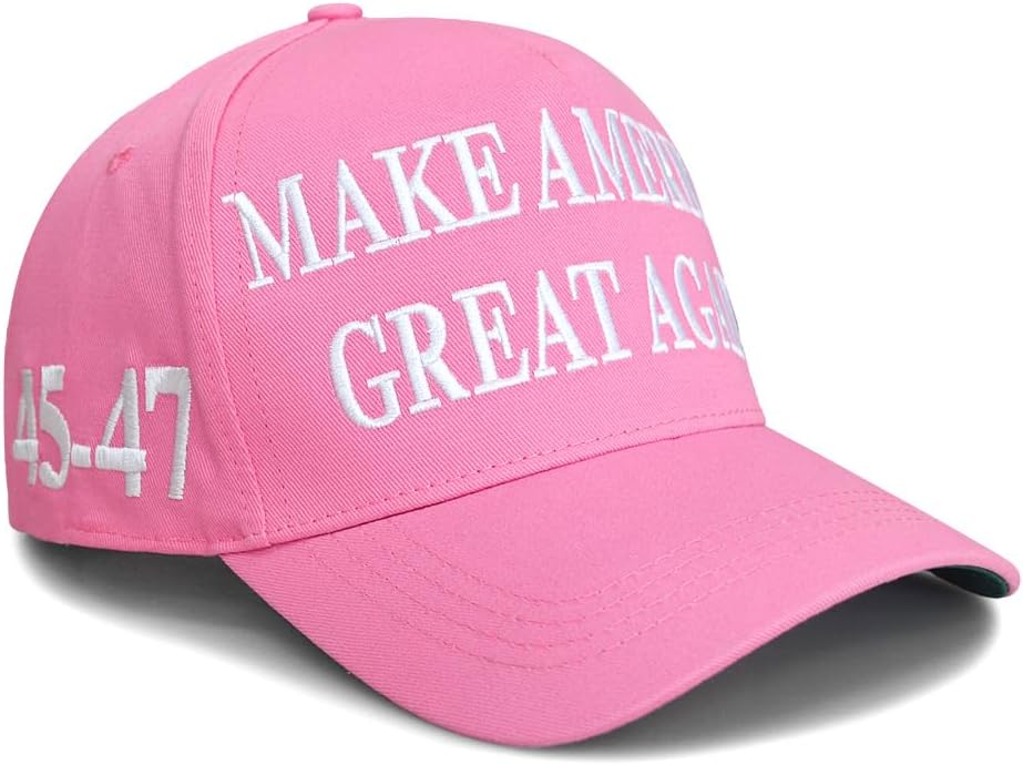 AirPlace Dark MAGA Hat, Make American Great Again Hat 2024, 45-47 Trump Hats Never Surrender Slogan Baseball Cap - Medaid International