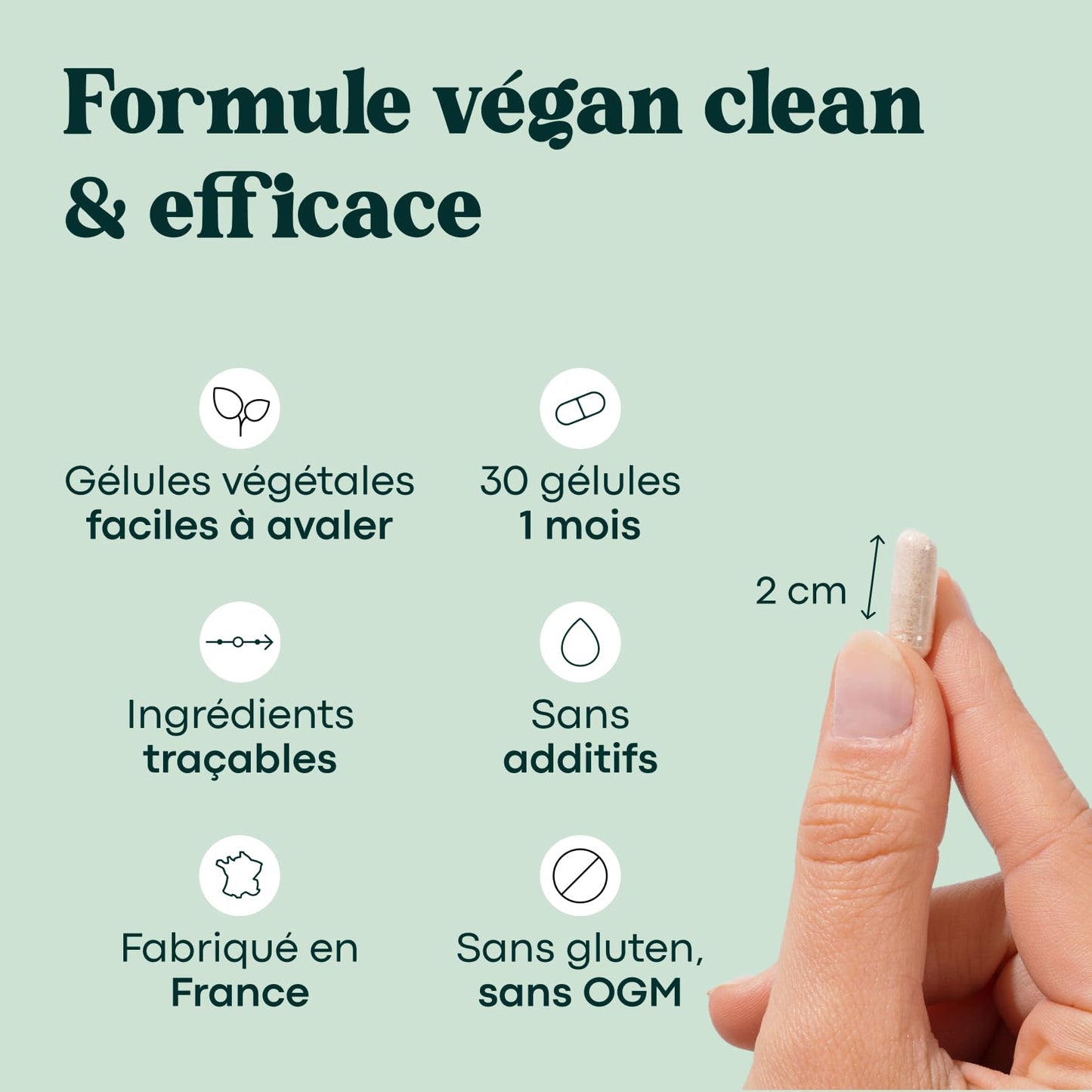 Probiotique Flore Intestinale, 20 Milliards UFC/Jour, Probiotiques Lactobacillus Gasseri + Rhamnosus + Bifidobacterium, Équilibre du Microbiote, 30 Gélules Vegan, Fabriqué en France - Medaid International