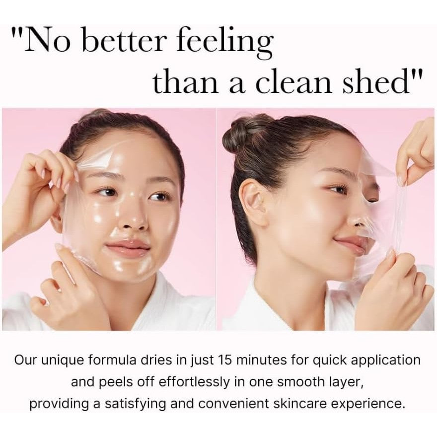 medicube Collagen Overnight Wrapping Peel Off Facial Mask Pack - Elasticity & Hydration Care, Reduces Sagging & Dullness - Hydrolyzed Collagen For Glowing Skin - Korean Skin Care, 2.53 fl.oz - Medaid
