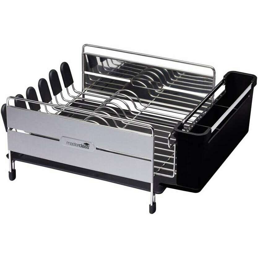 MasterClass Deluxe Stainless Steel Dish Drainer - Medaid International