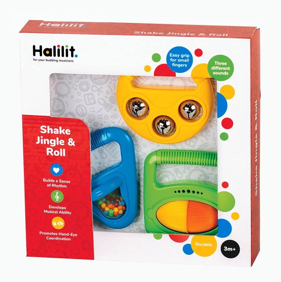 Edushape Shake, Jingle & Roll Music, 3 Piece - Medaid International