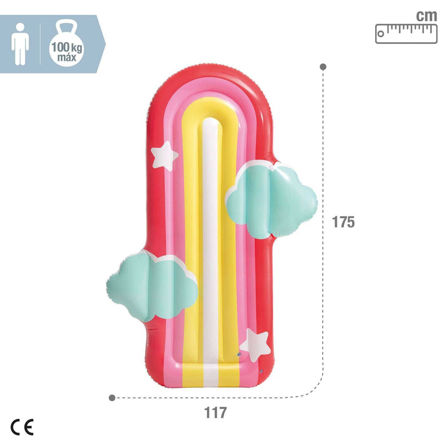 Rainbow Cloud Inflatable Float - Medaid International