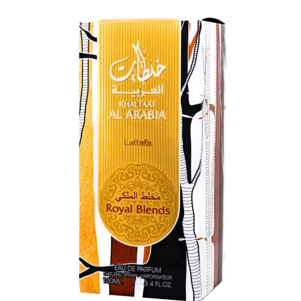 Lattafa Prestige Khaltat Al Arabia for Unisex Eau de Parfum Spray, 3.4 Ounce - Medaid International