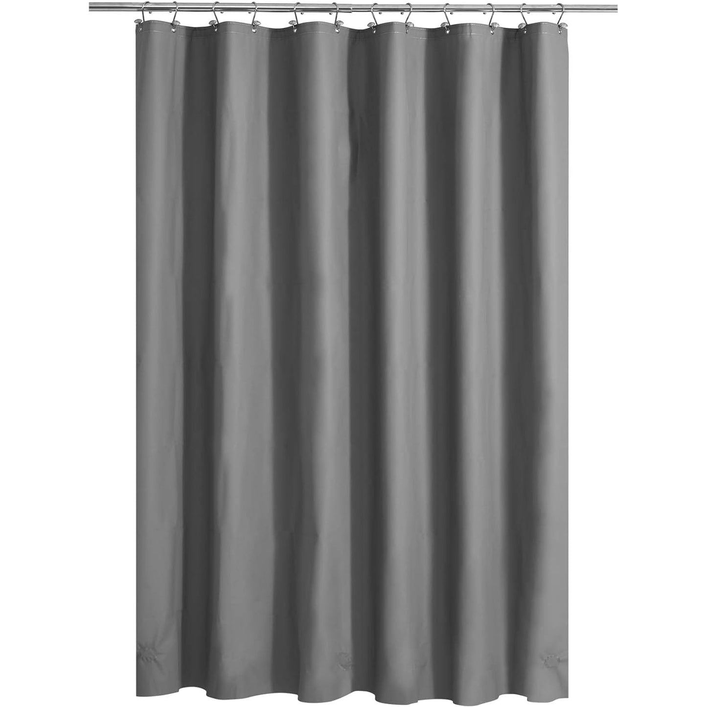 Barossa Design Plastic Shower Liner Clear - Premium PEVA Shower Curtain Liner with Rustproof Grommets and 3 Magnets, Waterproof Cute Lightweight Standard Size Shower Curtains for Bathroom - Clear - Medaid International
