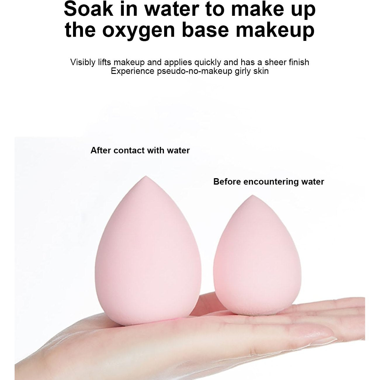 4 Pack Face Powder Puff, Makeup Soft Sponge Puff for Cosmetic Foundation Blender Sponge Beauty Tools Blue LCC1145-05 - Medaid International