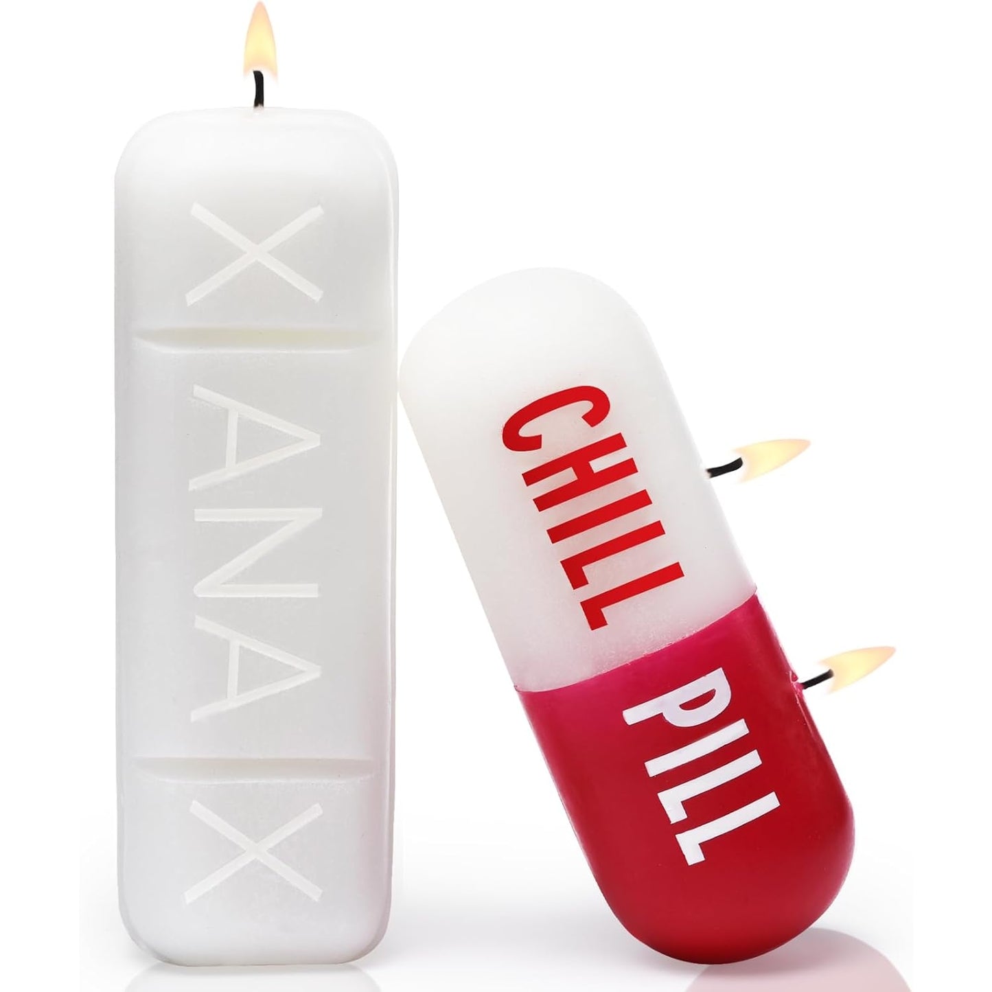 Chill Pill Candle - Xanax Candle - Cute Candles for Cool Gifts - Funny Candles for Any Occasion - Cute Things for Aesthetic Room Decor - Cool Candles for Cool Things - Trendy Candles - Prank Candles - Medaid