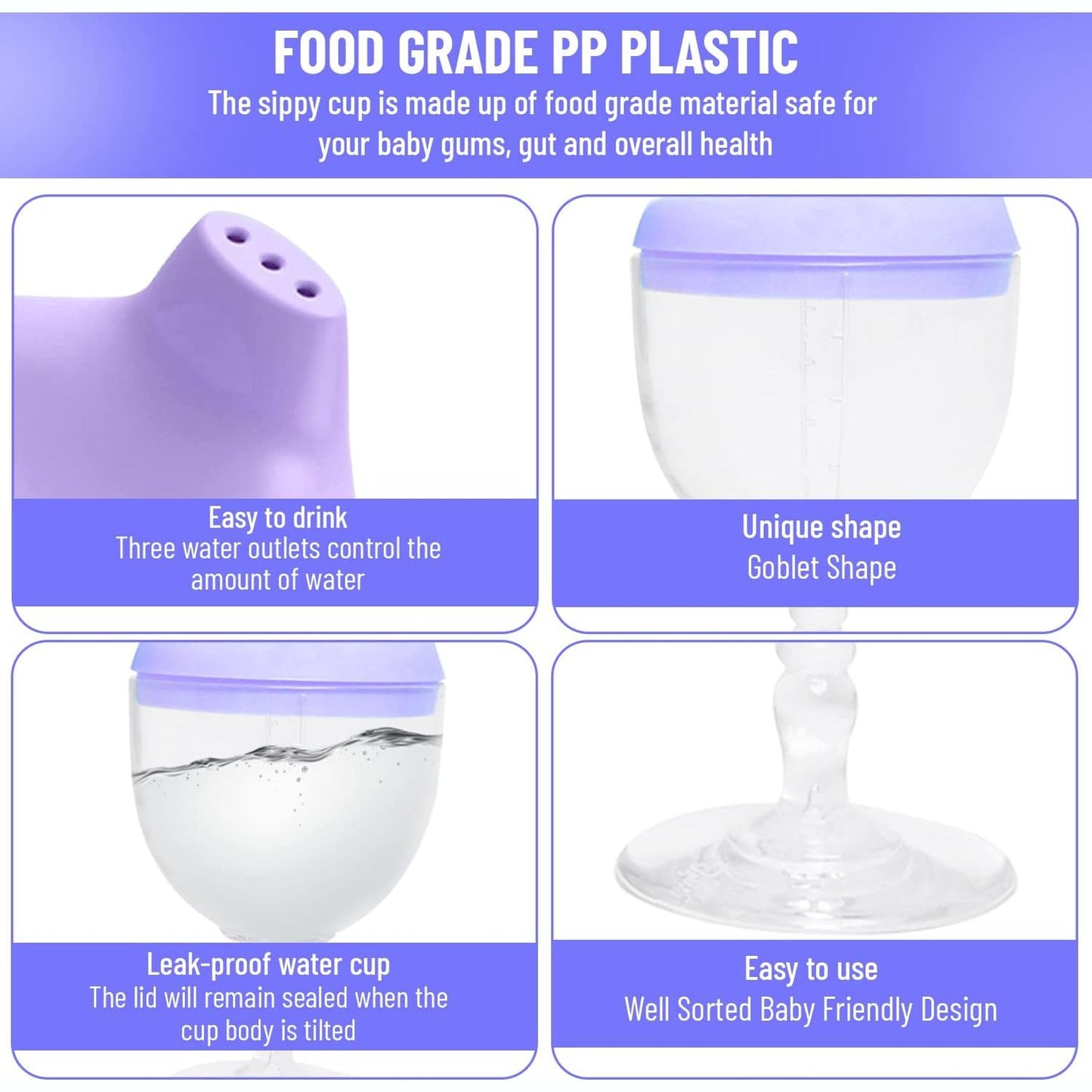 Baby Plastic Goblet Cup - Medaid International