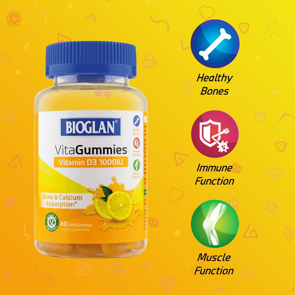 Bioglan Adult Vitagummies D3 1000Iu Softgel 60s - Medaid International