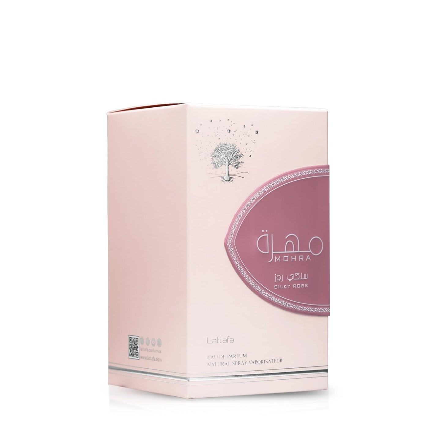 Lattafa Mohra Silky Rose for Women Eau de Parfum Spray, 3.4 Ounce / 100 ml - Medaid International