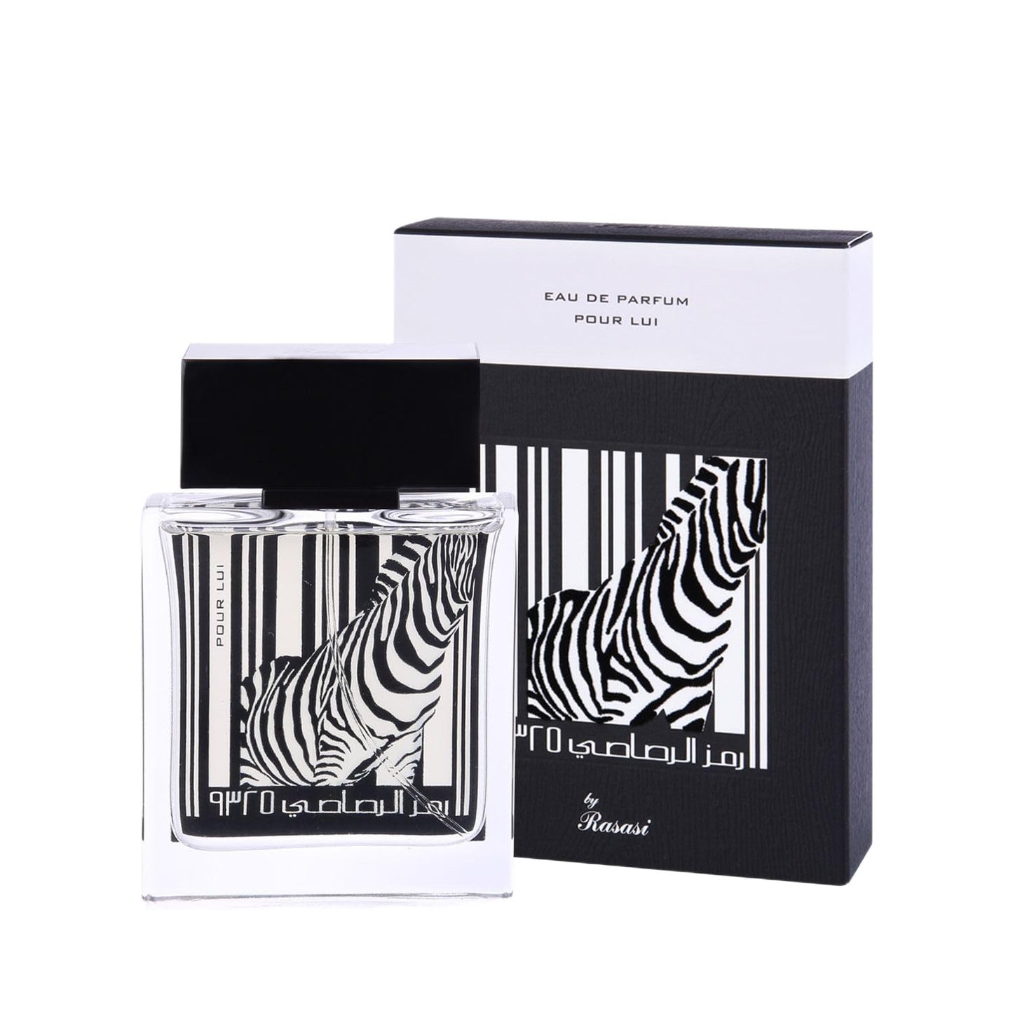 RASASI Rumz Al 9325 Zebra Pour Lui for Men Eau de Parfum Spray, 1.7 Ounce/50ml - Medaid International