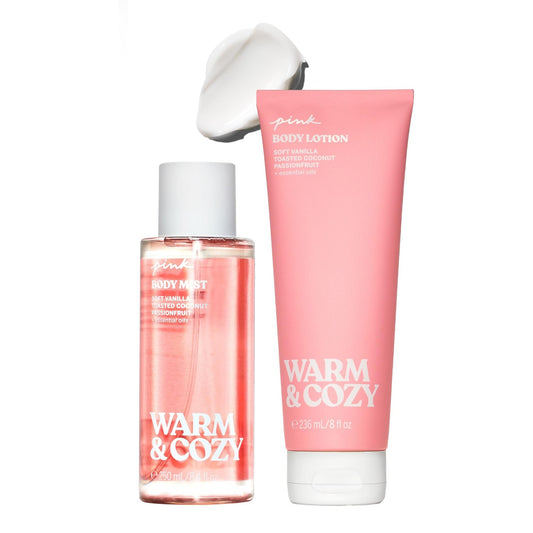 Victoria's Secret Pink Warm & Cozy Mist & Lotion Set - Medaid International