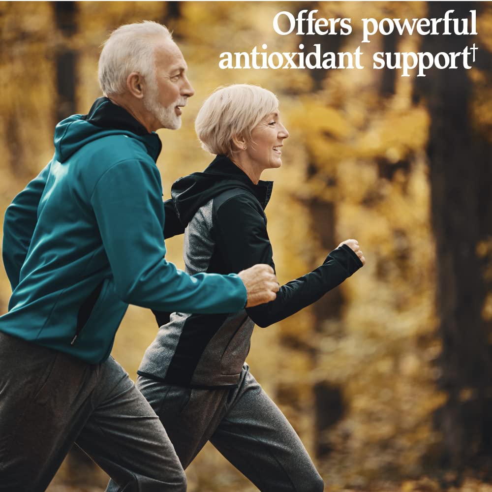 Garden of Life CoQ10 200mg, Vegetarian Omega 3 6 9 Supplement Raw Co Q 10 Chia Seed Oil, Whole Food Nutrition with Antioxidant Support, Coenzyme q10 Supplement for Heart Health, 60 Capsules - Medaid International