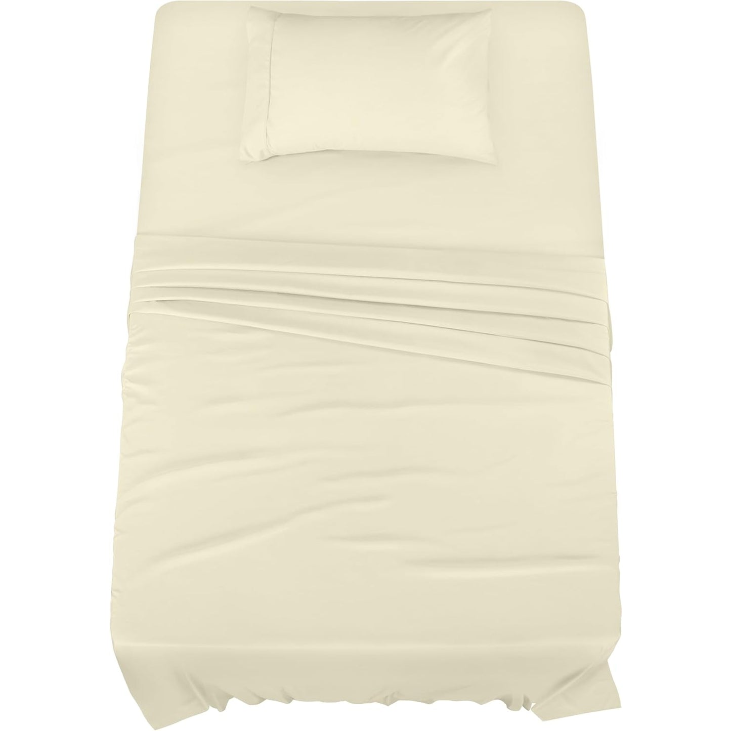 Utopia Bedding Queen Bed Sheets Set - 4 Piece Bedding - Brushed Microfiber - Shrinkage and Fade Resistant - Easy Care (Queen, Grey) - Medaid International