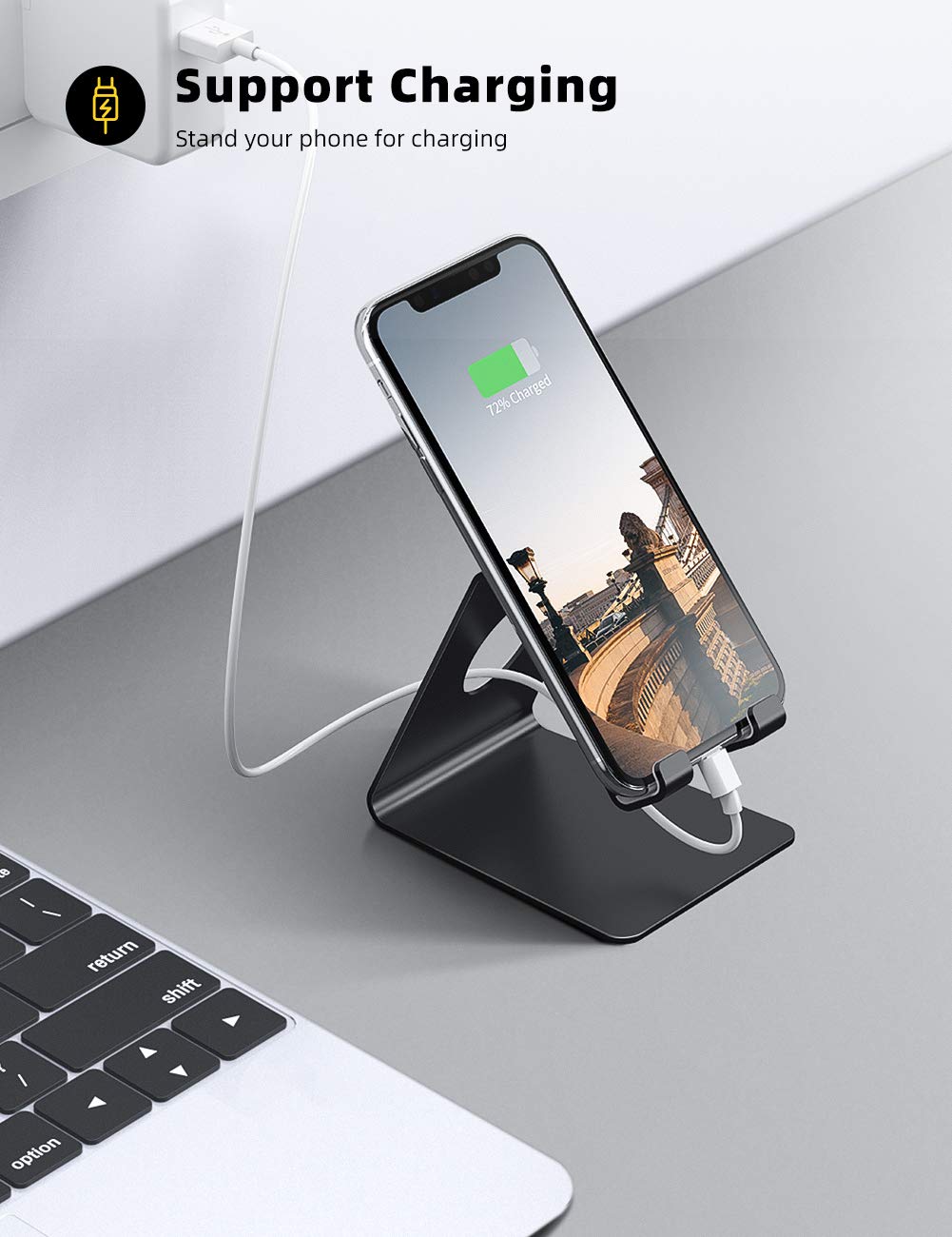 Lamicall Phone Stand & Phone Mount for Car Vent - Medaid International