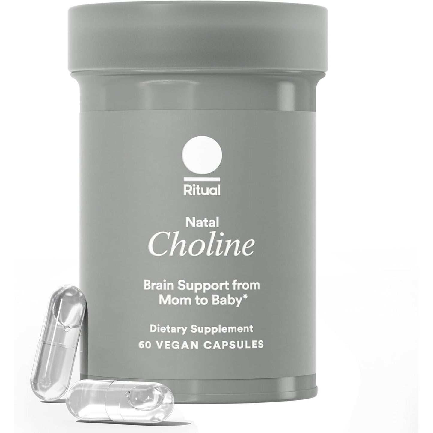 Ritual Natal Choline Supplement, 550mg, Supports Baby’s Cognitive Function When Taken During Pregnancy and Choline Content in Breastmilk*, 30 Day Supply - Medaid International