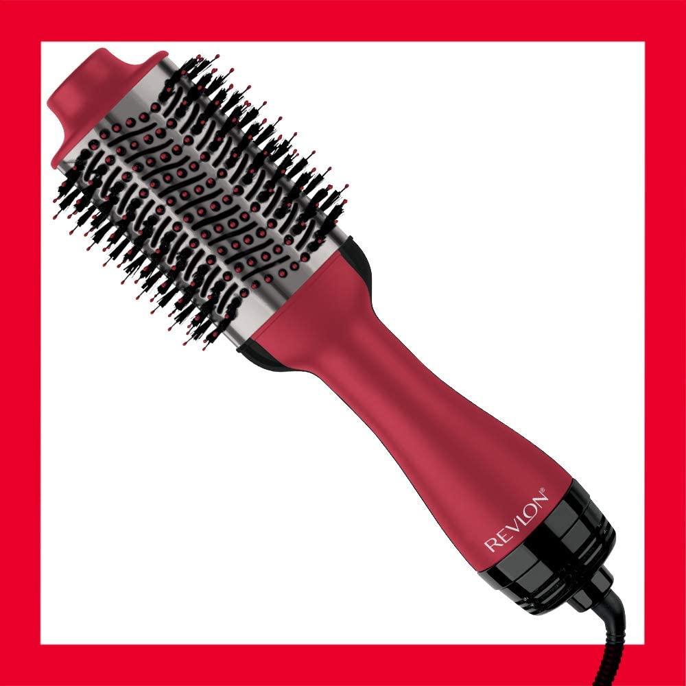 Limited Edition Revlon Pro Collection Salon One-Step Hair Dryer & Volumiser Titanium (220 Voltage Plug)للشعر الطويل - Medaid