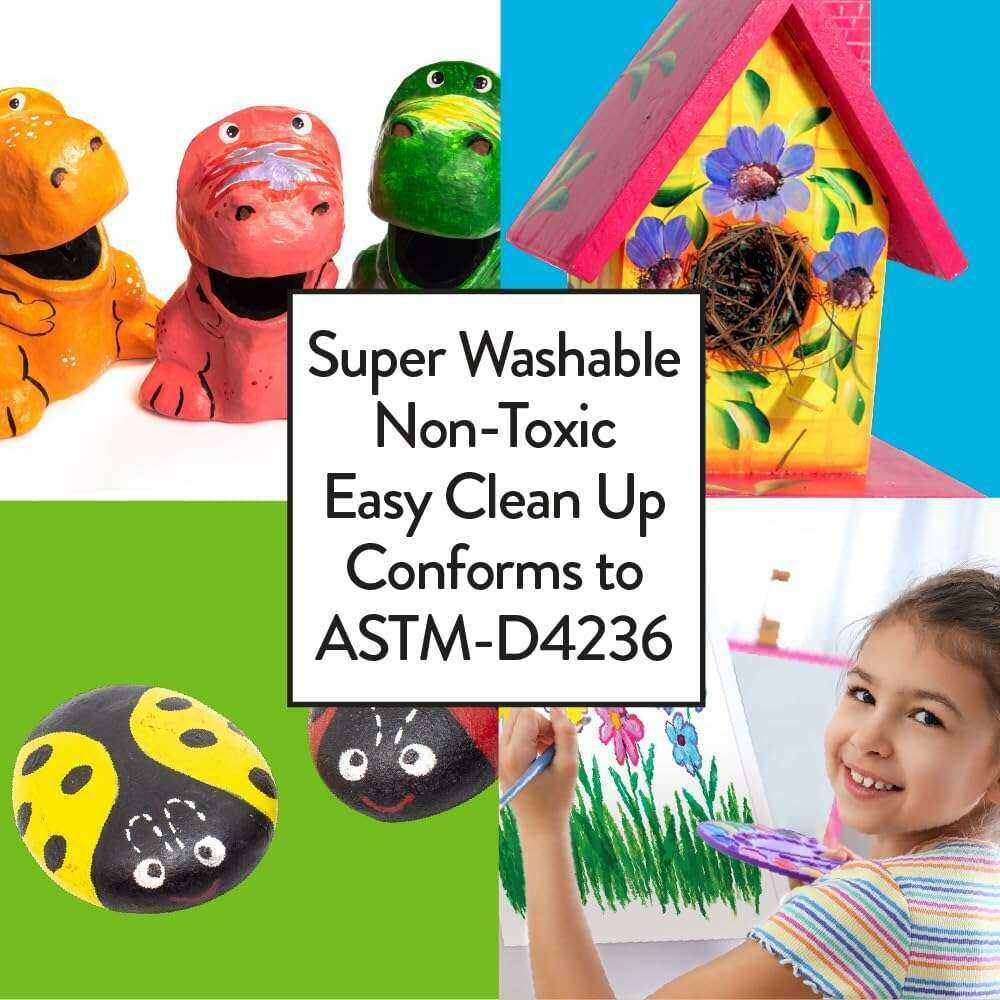 Washable Project Paint - 10 Color Set - Medaid International