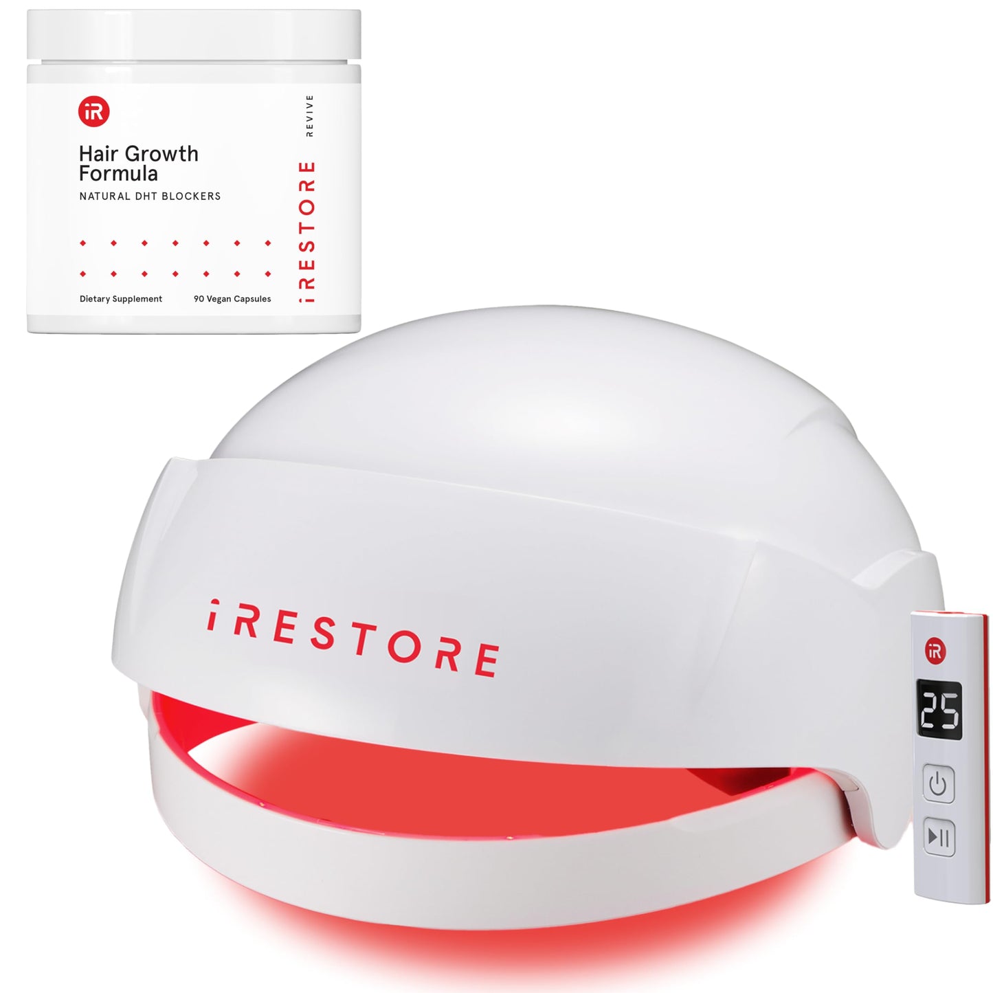 Fuller, Healthier Hair Kit: Hair Growth Supplement & Essential Hair Device - Medaid International