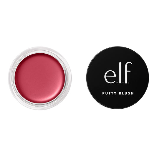 e.l.f. Putty Blush, Creamy & High-Pigment Formula For A Natural Glow, Delivers A Semi-Matte & Powder Finish, Vegan & Cruelty-Free, Caribbean - Medaid International