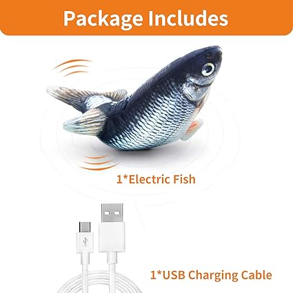 Realistic Moving Fish Toy