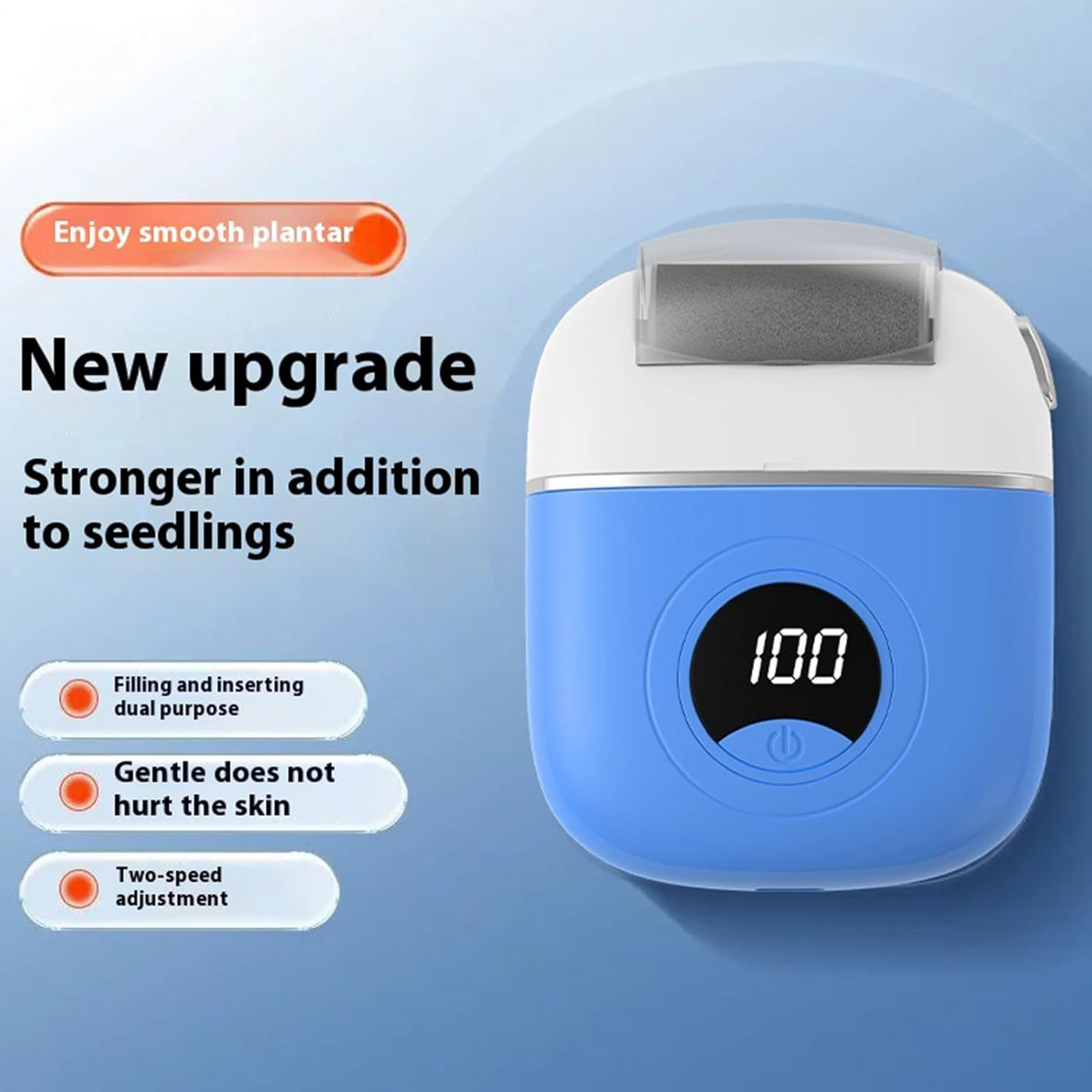 Portable Foot Polisher - Skin Exfoliator - Medaid International