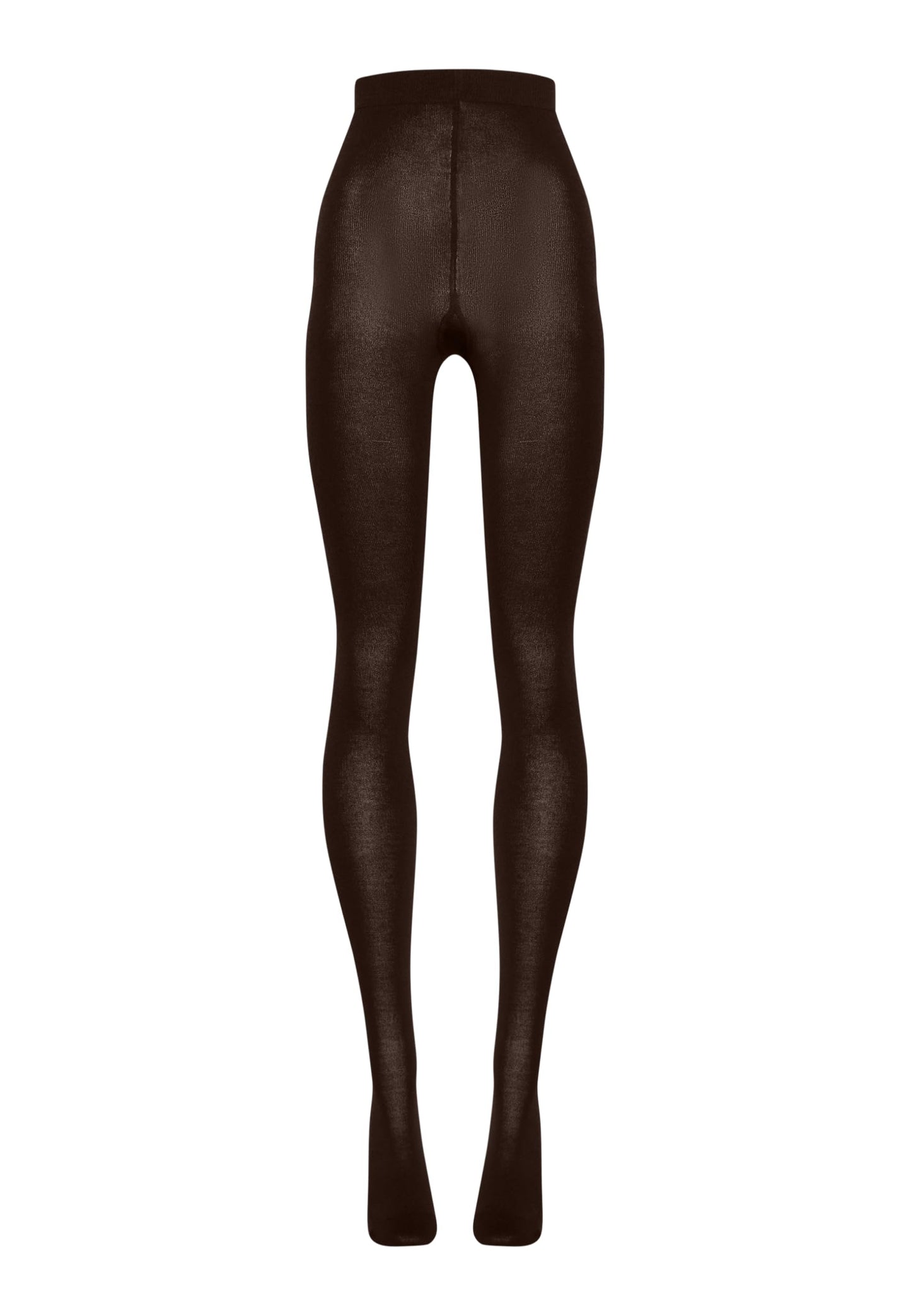Wolford Cashmere/Silk Tights For Women Luxury Soft Sustainable Warm Hosiery Pantyhose Sheer Durable Reinforced Toe Sole Heel mocca Brown Medium - Medaid International