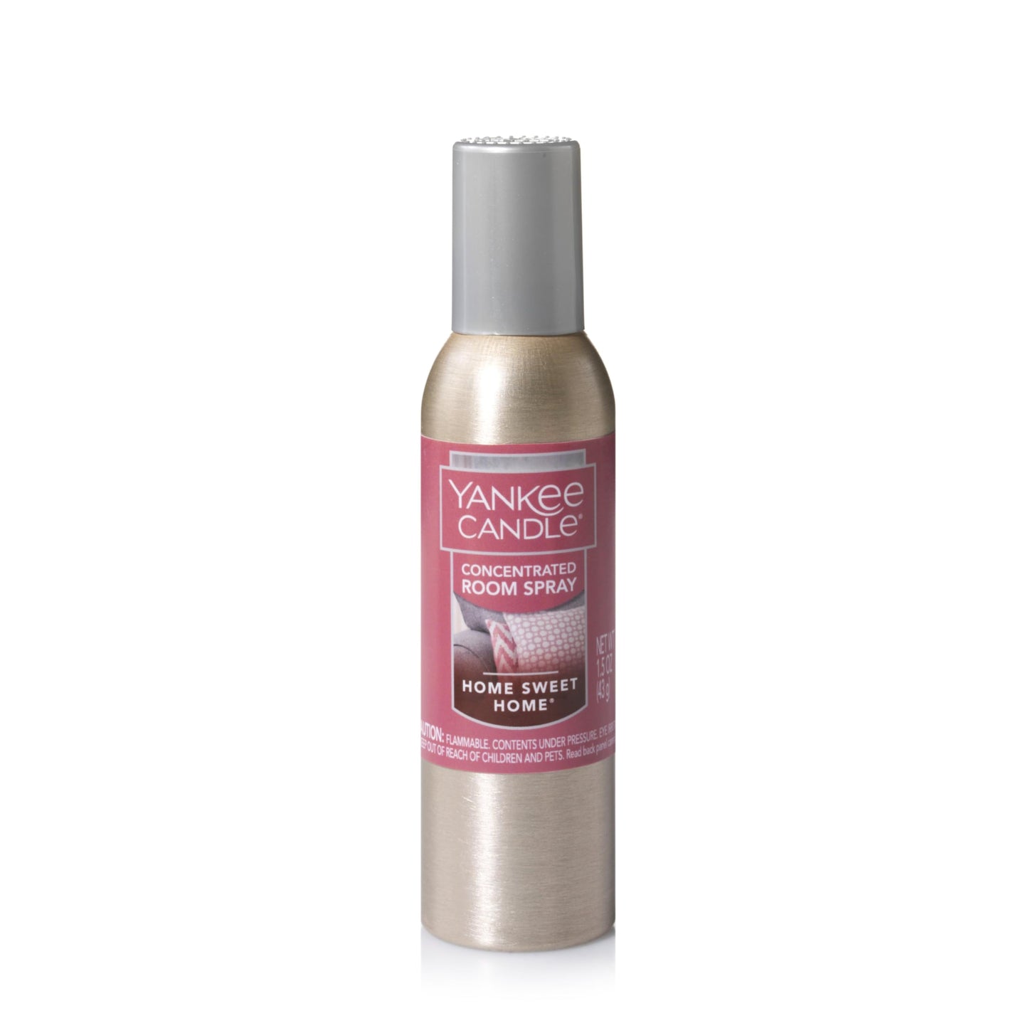 Yankee Candle Concentrated Air Freshener Room Spray, Odor Eliminator for Home, Bathroom, Home Sweet Home, 1.5 Oz (Pack of 3) - Medaid International