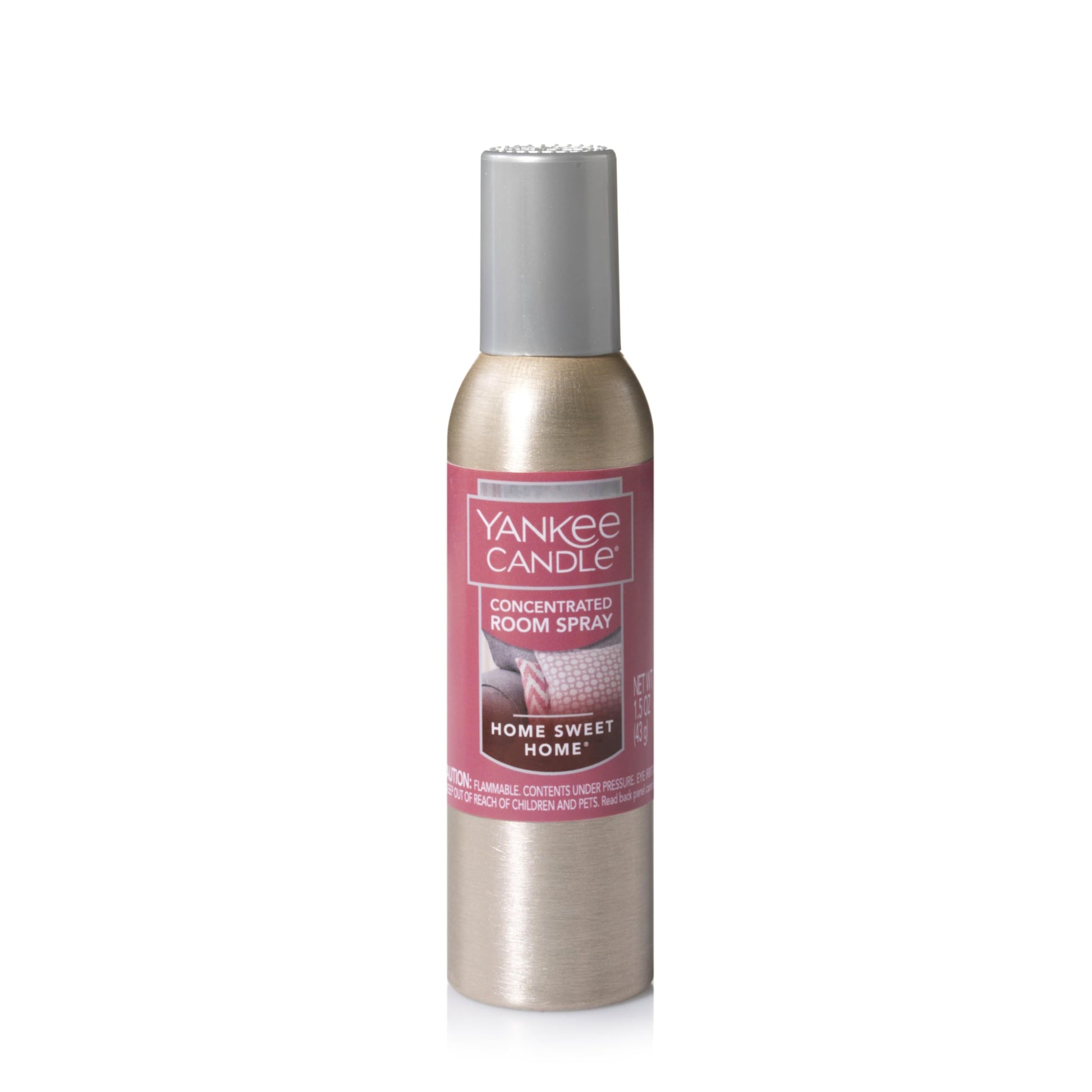 Yankee Candle Concentrated Air Freshener Room Spray, Odor Eliminator for Home, Bathroom, Home Sweet Home, 1.5 Oz (Pack of 3) - Medaid International