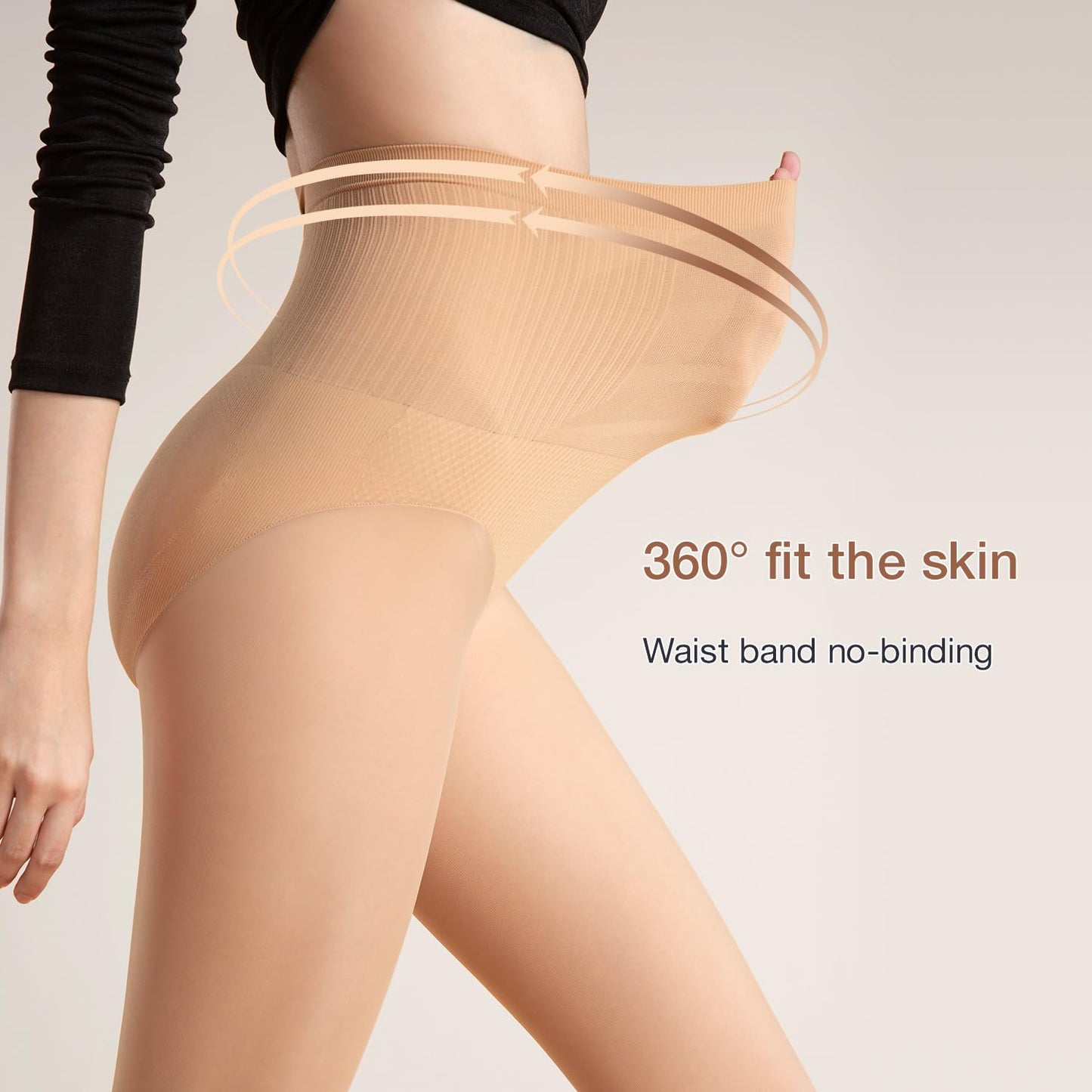 Ms.Myland Semi-opaque Tights, 100D Soft Dacron Regular Women's Sheer Tights Multicolour Pantyhose,1 Pair Pack (monolayer) - Medaid International