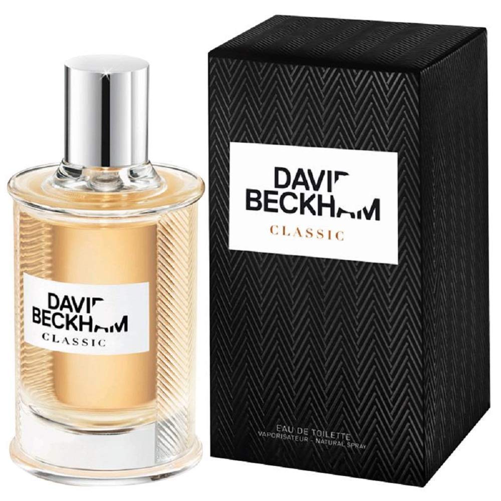 David Beckham Classic Eau de Toilette Spray for Men, 3 Ounce - Medaid International