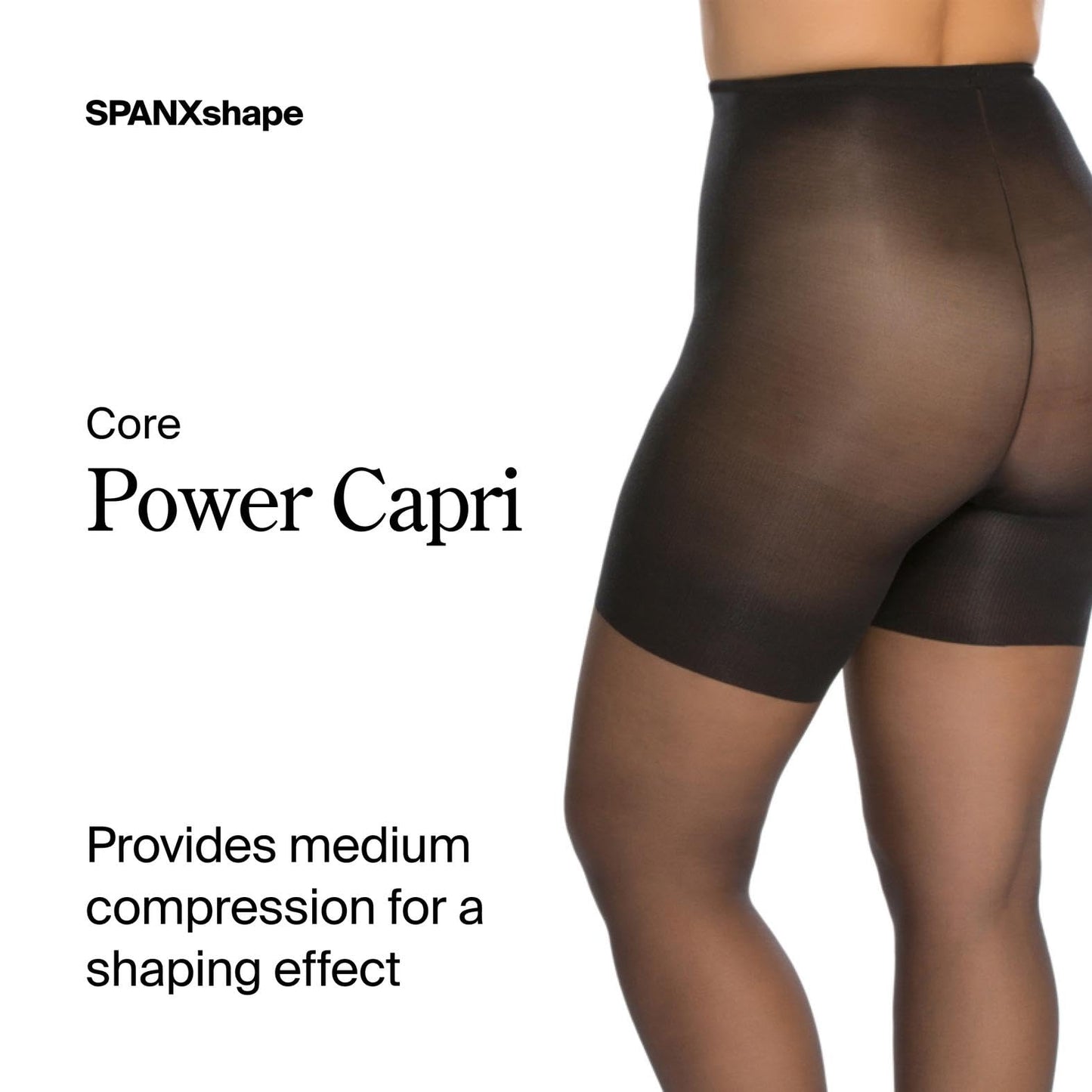 SPANX Shapewear for Women Original Footless Pantyhose Black c - Medaid International
