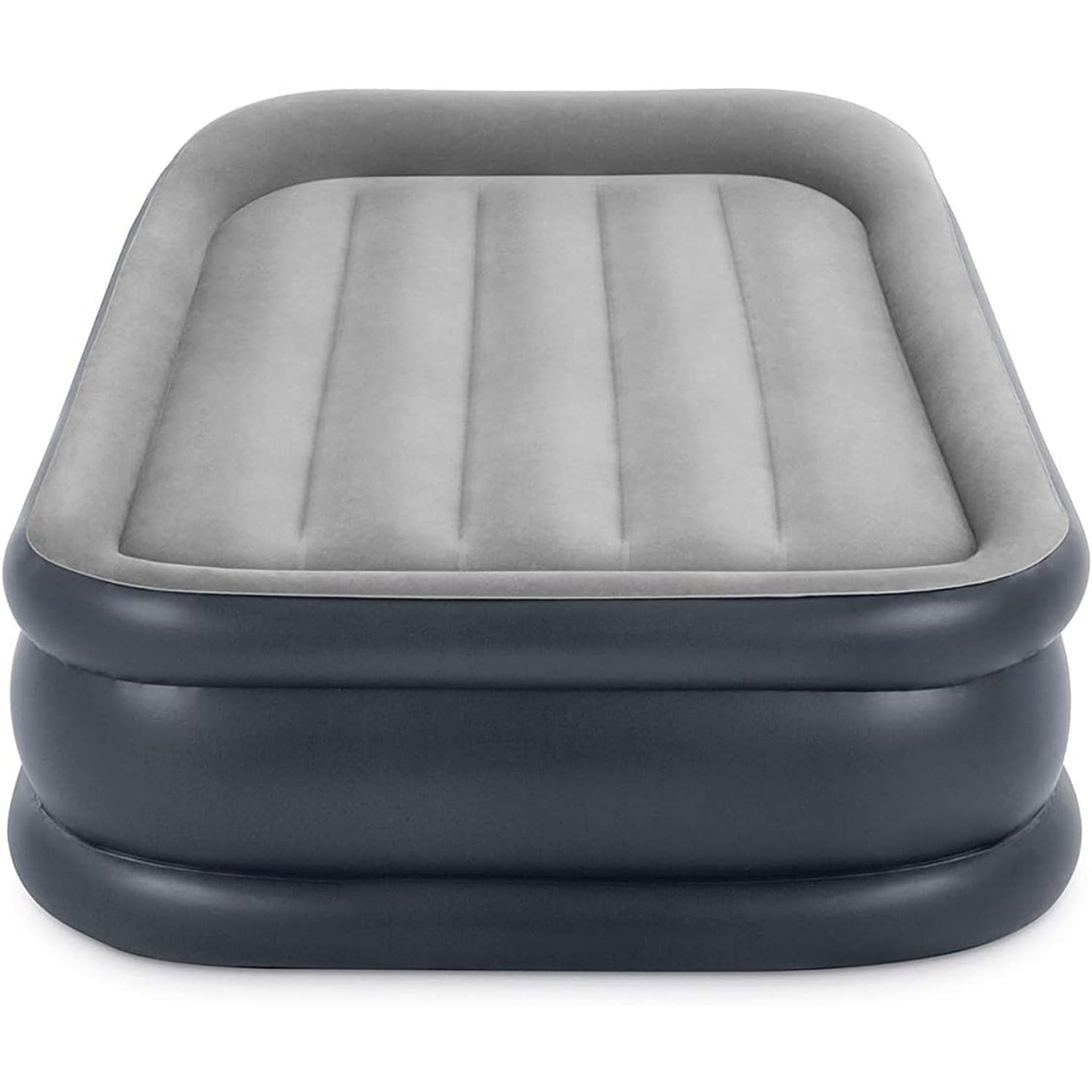 Intex 64131ED Dura-Beam Plus Deluxe Pillow Rest Air Mattress: Fiber-Tech ā Twin Size - Medaid