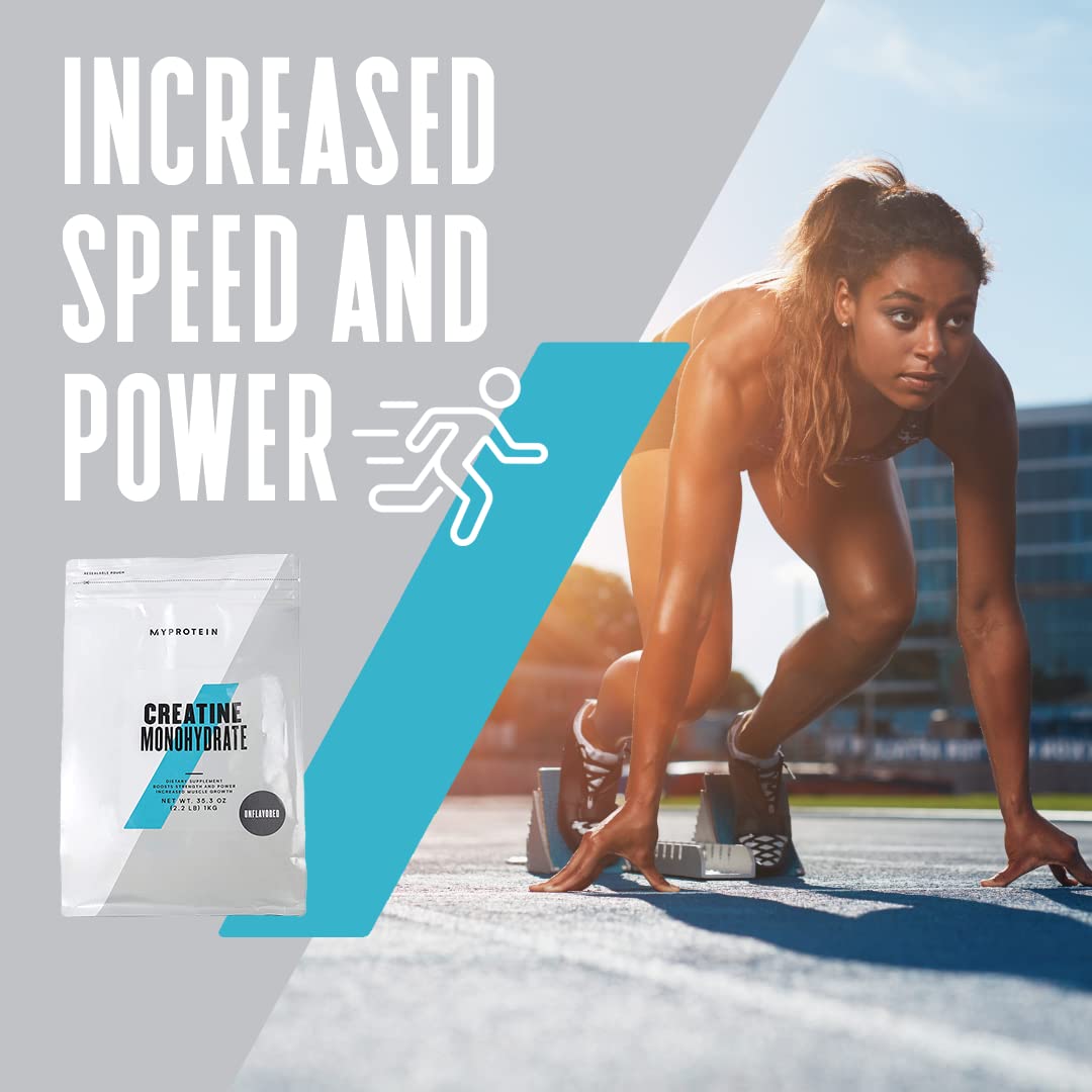 MyProtein - Creatine Monohydrate 1000g (2.2 lbs) - Medaid International