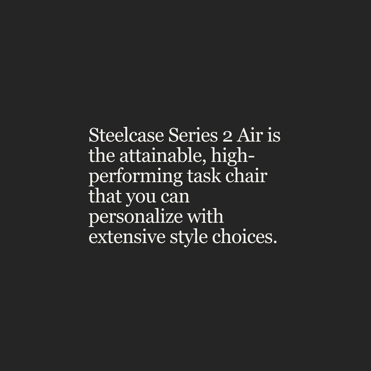 Steelcase Series 2 Office Chair - Ergonomic Work Chair with Wheels for Carpet - with Back Support, Weight-Activated Adjustment & Arm Support - Adjustable Rolling Chairs for Desk - Graphite - Medaid International