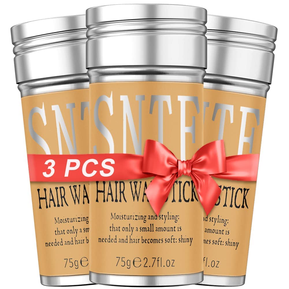 Samnyte Hair Wax Stick, Hair-Styling Waxes, Nourishing Accessories - Slick Stick for Women & Kids, Gel Tamer for Flyaways, Bun Maker & Styling Cream, 2.7 Fl Oz - Medaid International