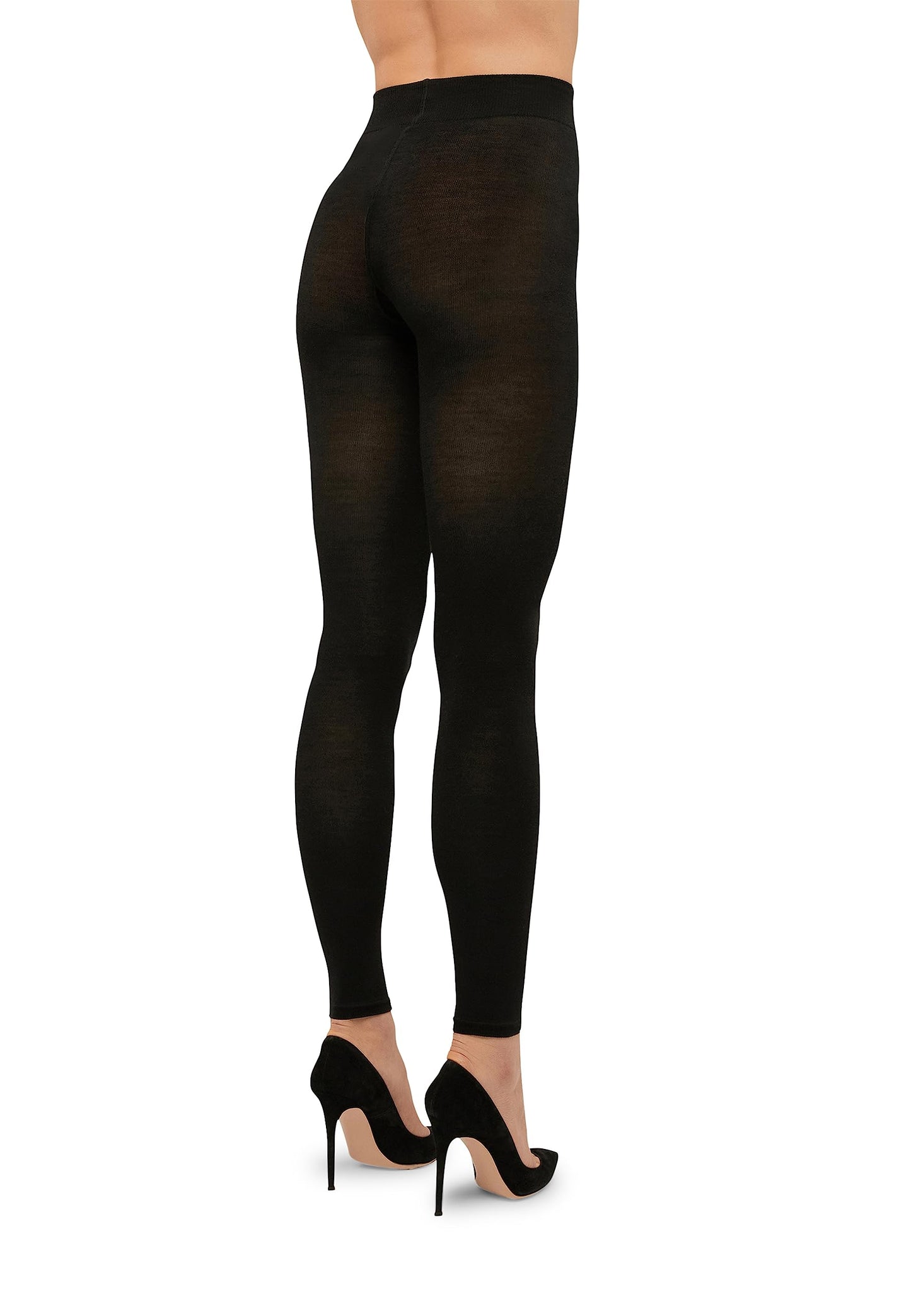 Wolford Merino Tights Leggings 100 Denier For Women Warm Comfortable & Luxurious Everyday and Cold Weather Fashion Staple - Medaid International