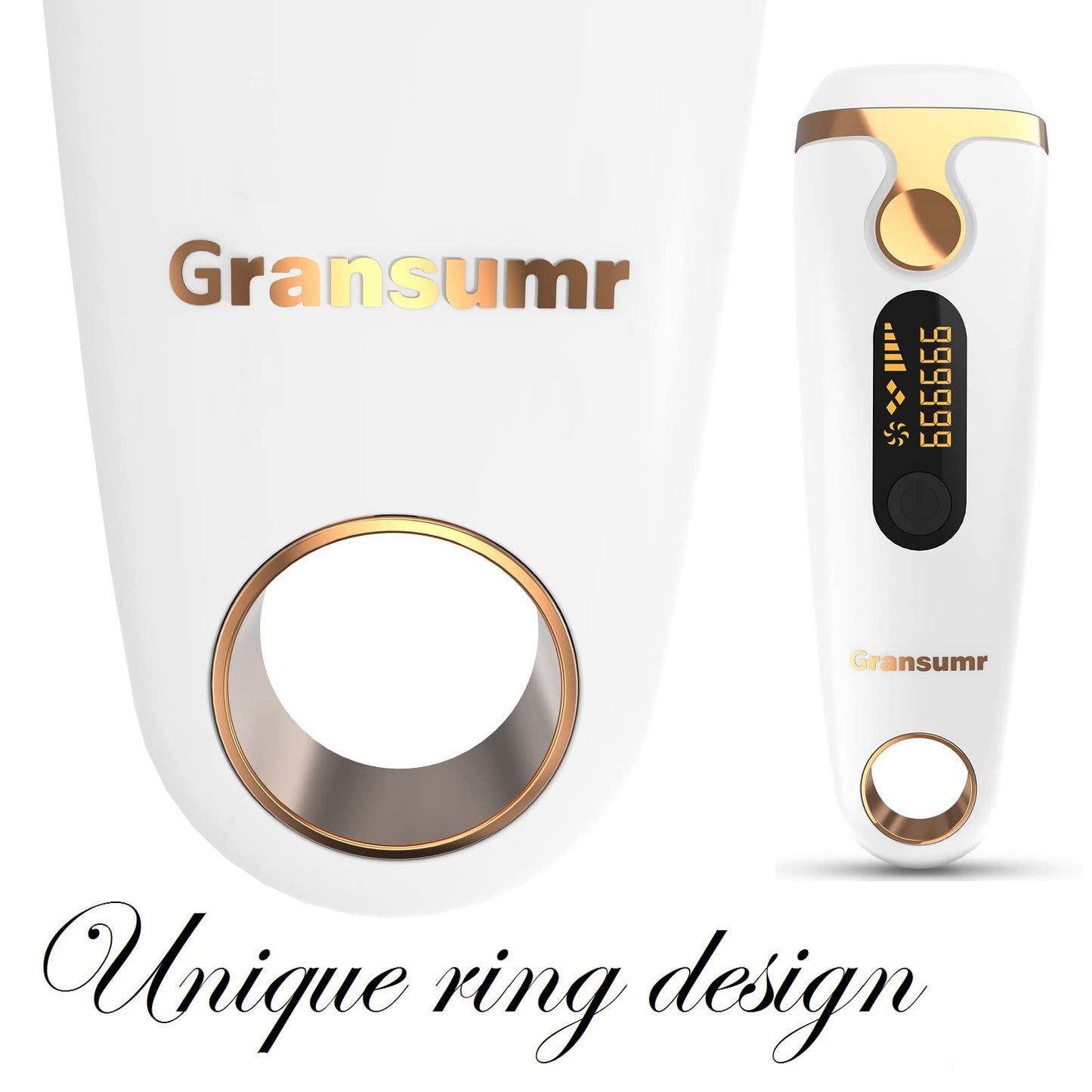 IPL Laser Hair Removal Device Permanent Painless Remover Reduction in Hair Regrowth for Women and Man at Home Whole Body Armpits Back Legs Arms Face Bikini Line, Corded - Medaid International