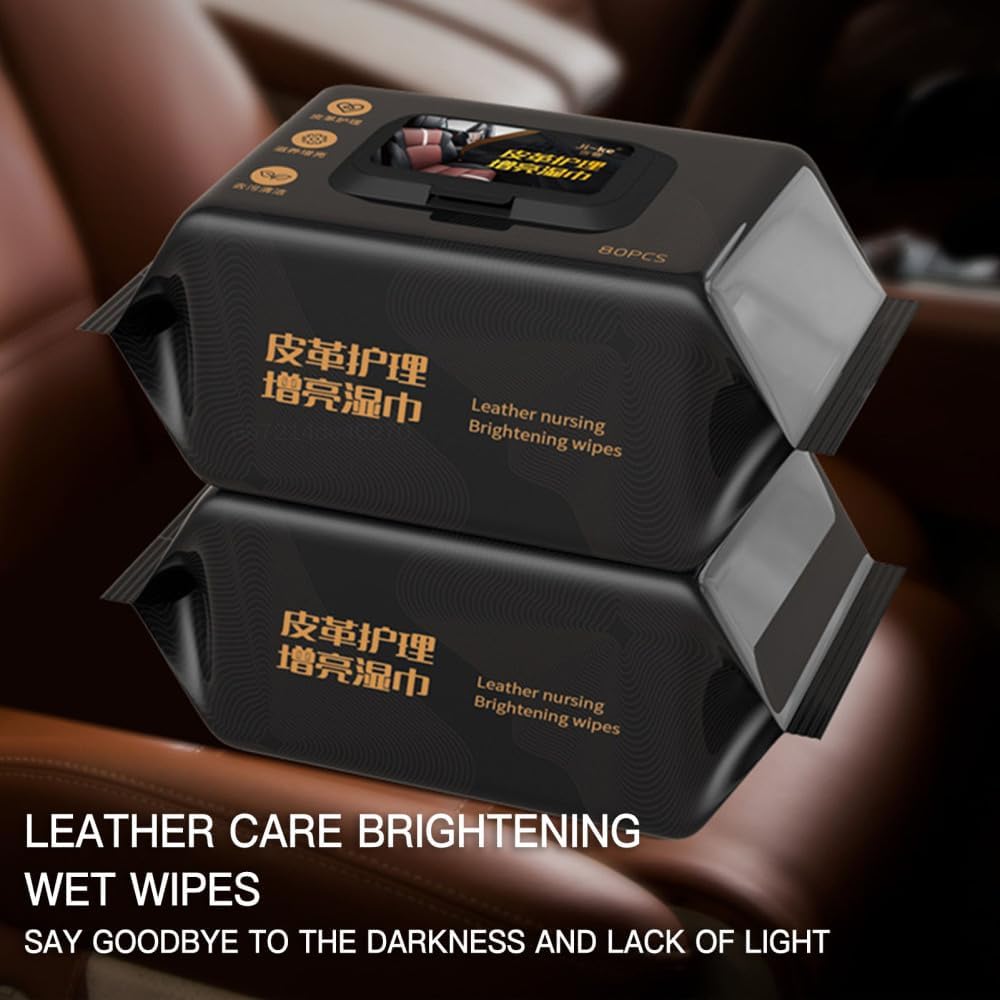 Car Leather Wipes (50 wipes) - Medaid International