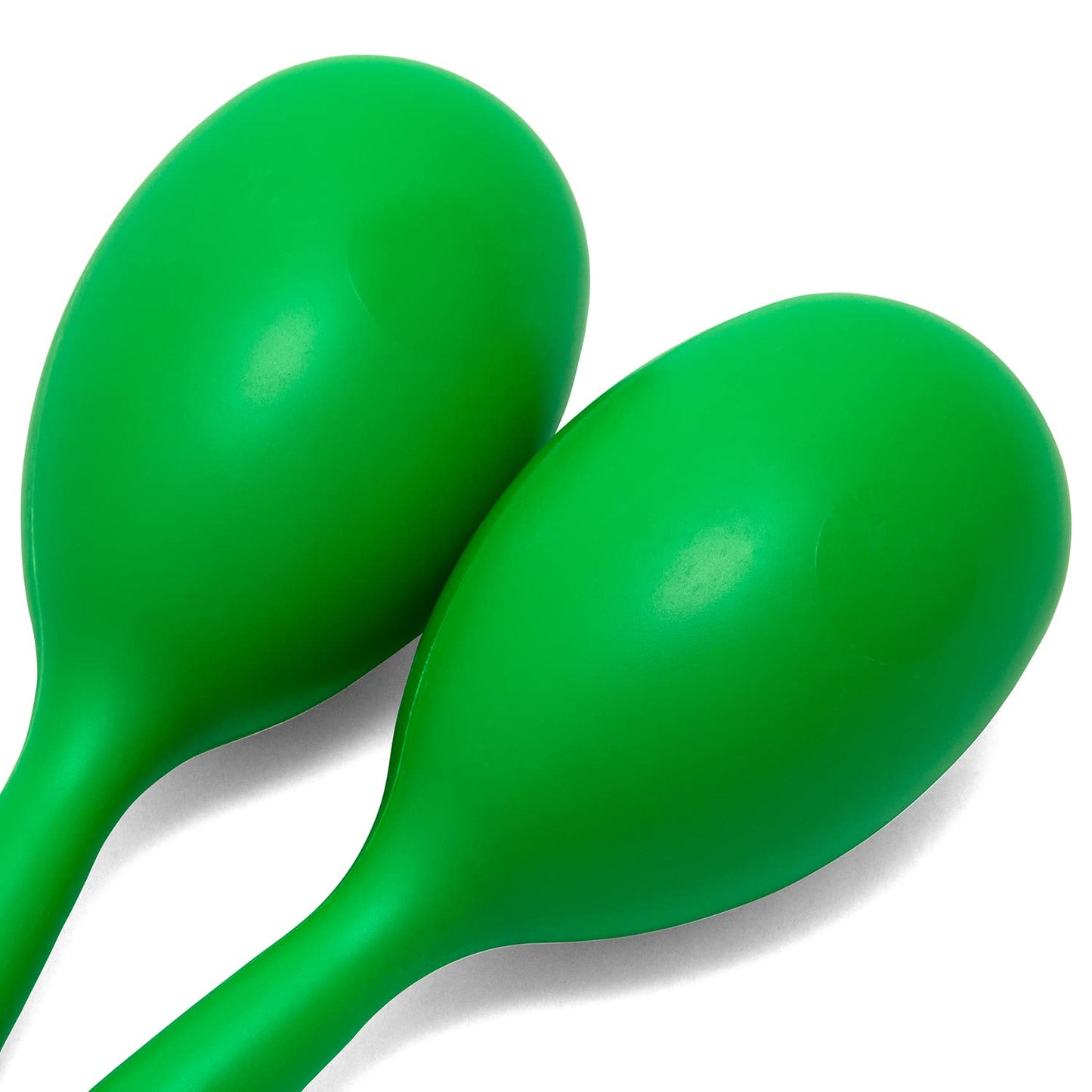 Tiger Full Size Plastic Maracas - Green Pair - Medaid International