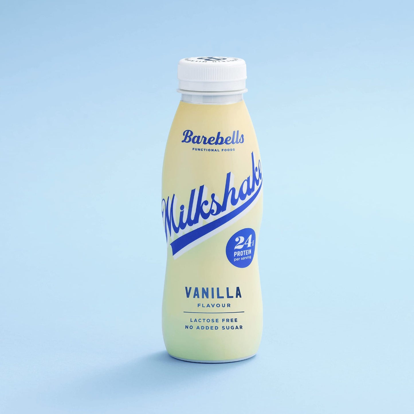 Barebells Milkshake - Batido Proteinas - 24g Proteina x Batido - Sin Lactosa - Sin Gluten - Sin Azúcares Añadidos - Vainilla - Pack 8 Batidos x 330ml - Medaid International