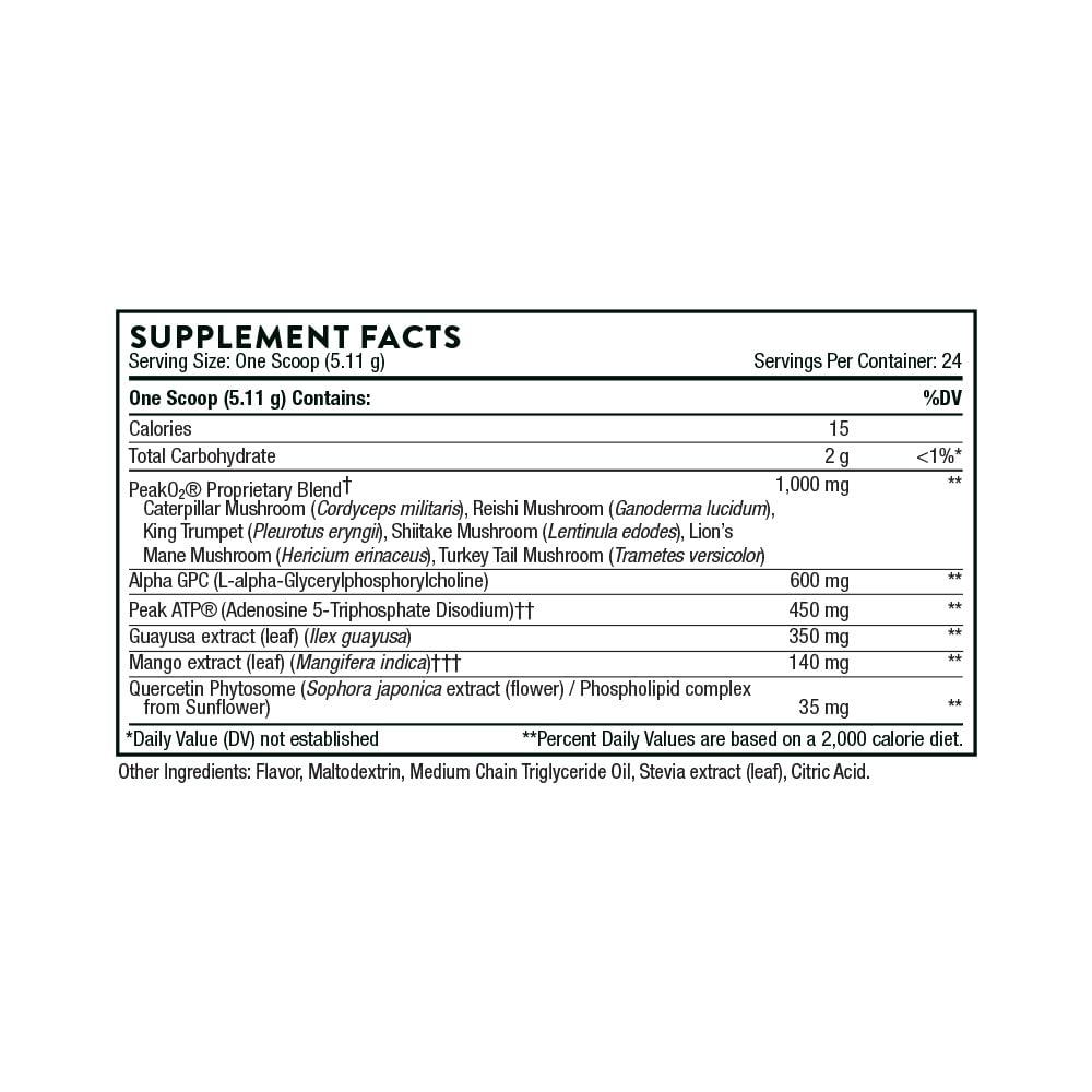 THORNE - Pre-Workout Elite - Natural Support for Energy Production and Performance* - Citrus Berry Flavored - NSF Certified for Sport - 4.32 Oz - 24 Servings - Medaid International