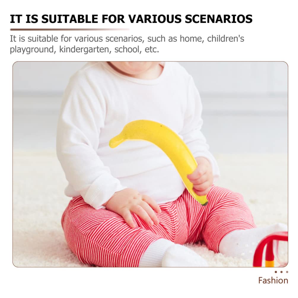 3pcs Sand Hammer Banana Strawberry Children Maracas Musical Sand Shaker Noisemaker Early Education Musical Instruments for Children or Newborn - Medaid International
