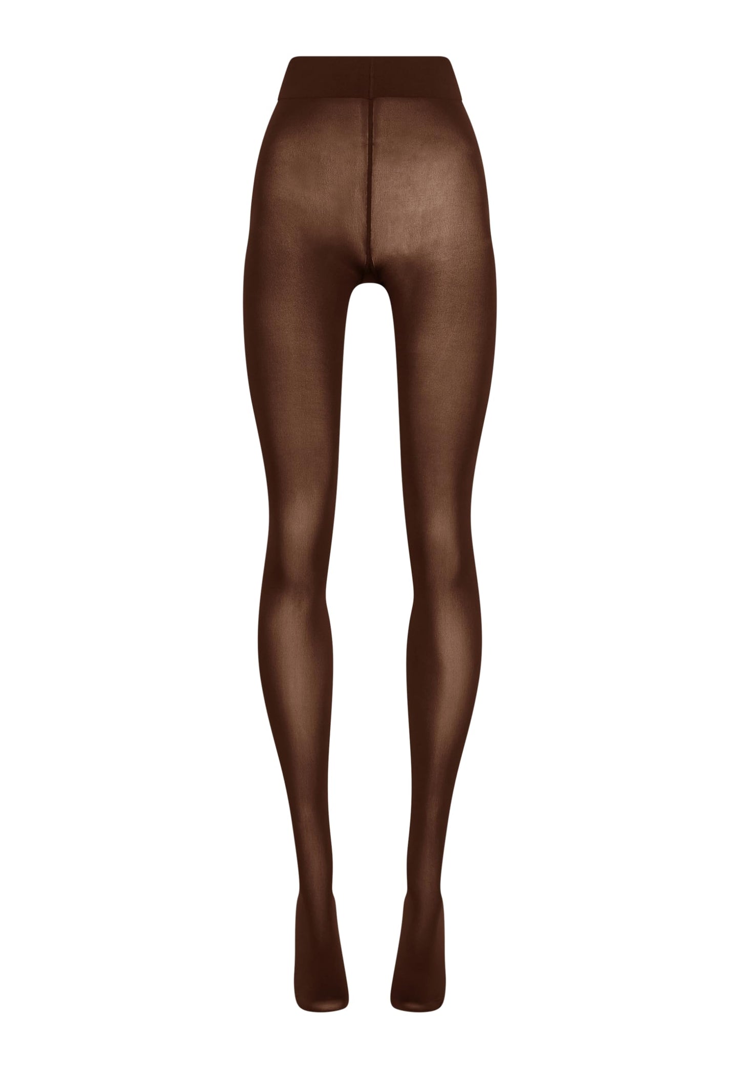 Wolford Velvet de Luxe 66 Denier Sheer Tights For Women Pantyhose Hosiery Soft Classic Versatile Comfortable Stylish Legwear Umber Brown Medium - Medaid International
