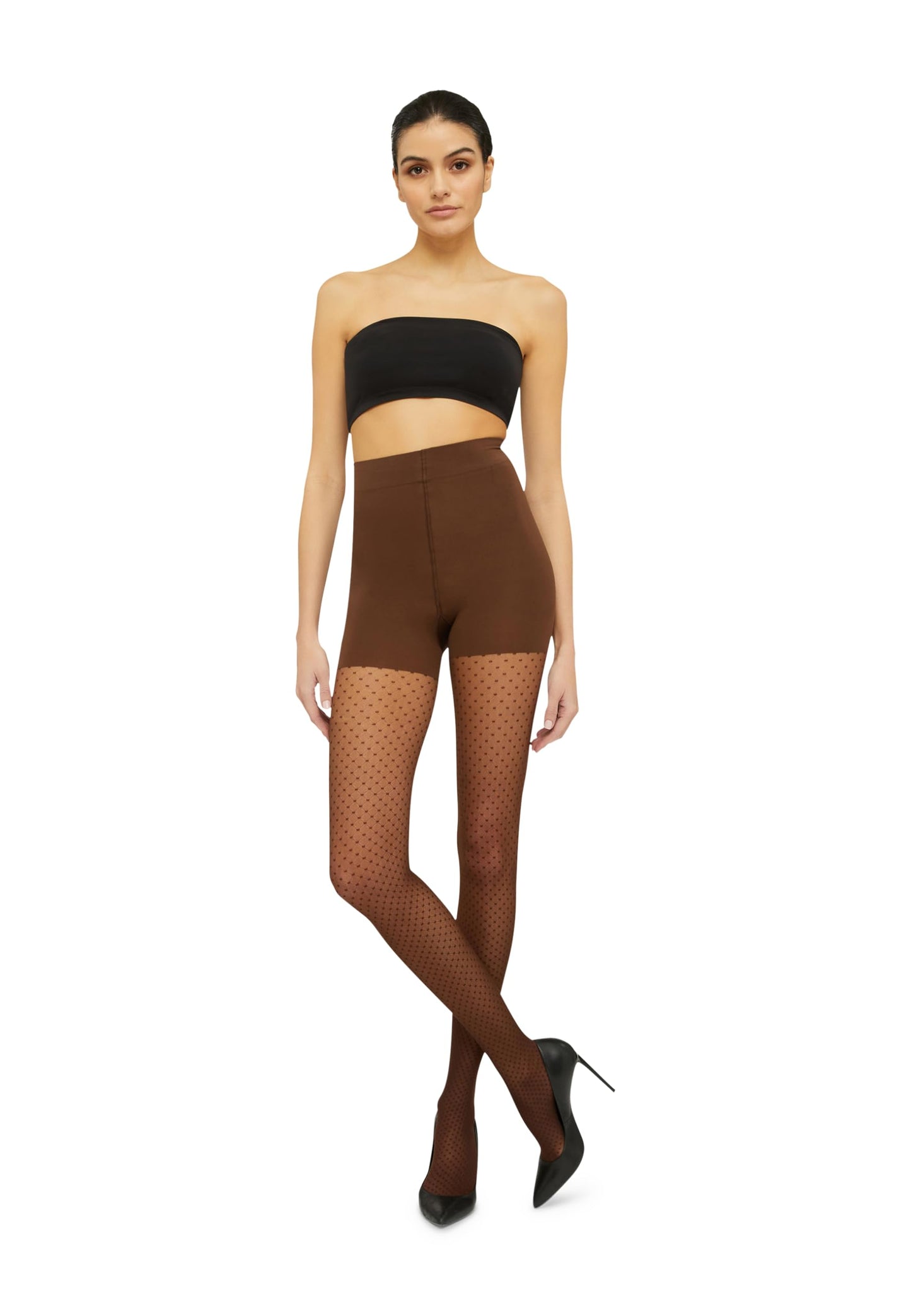Wolford Control Dots Sheer Tights 20 Denier For Women Pantyhose with Shaping Effect Stylish & Comfortable for All Occasions - Medaid International
