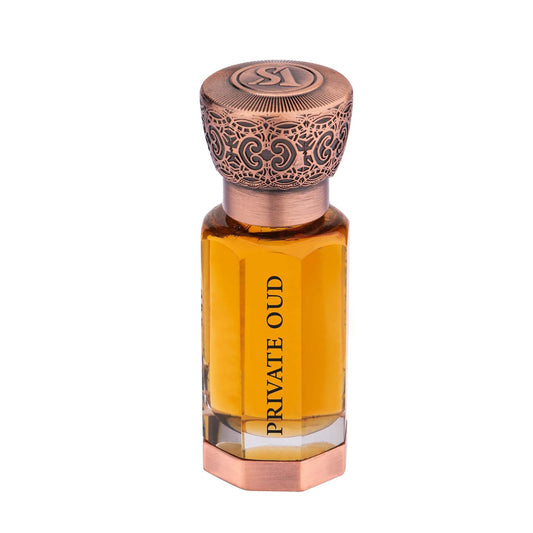 Swiss Arabian Private Oud - Luxury Products From Dubai - Long Lasting, Addictive Personal Perfume Oil Fragrance - A Seductive Signature Aroma - 0.4 Oz - Medaid International