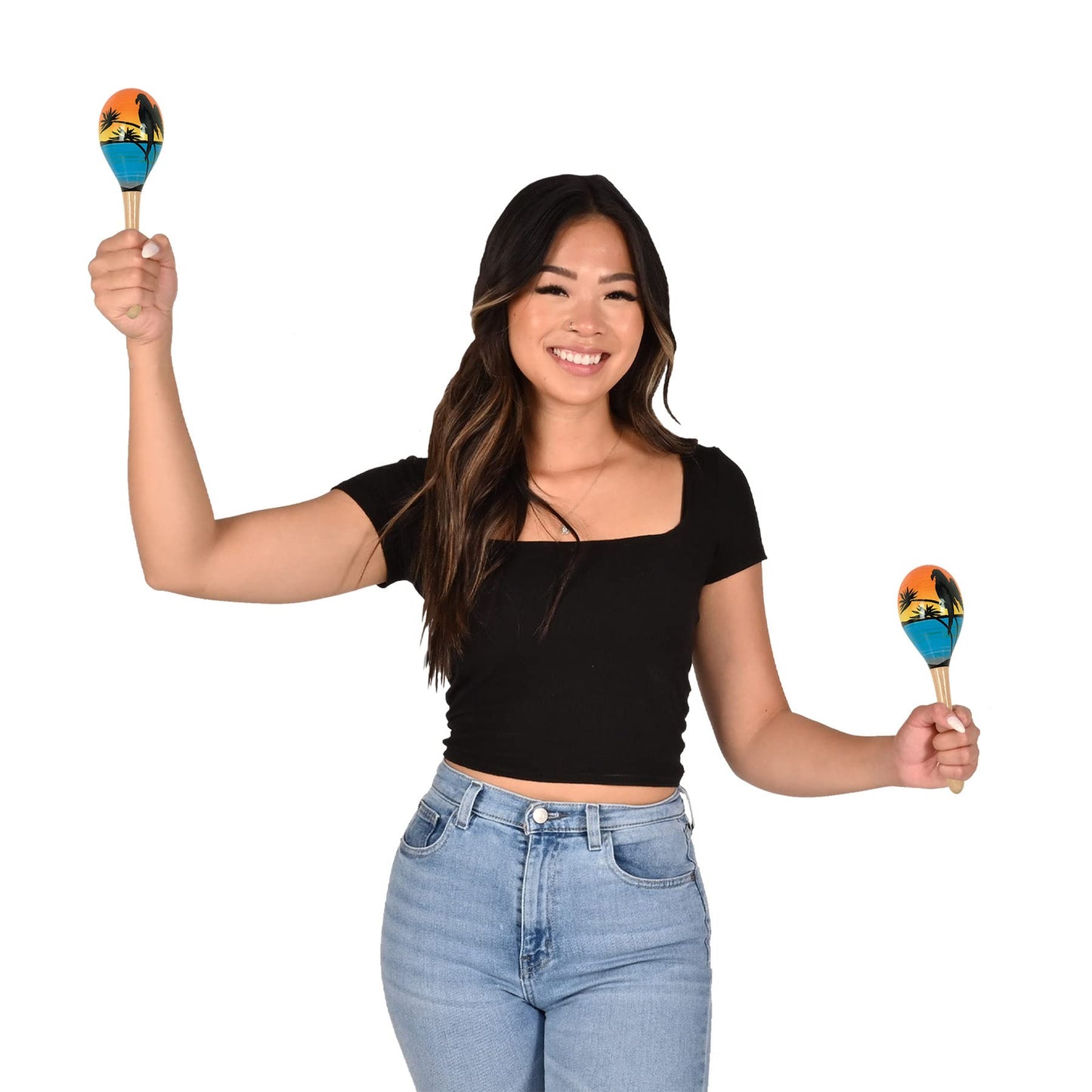 Beistle Tropical Fun Party Maracas - Medaid International