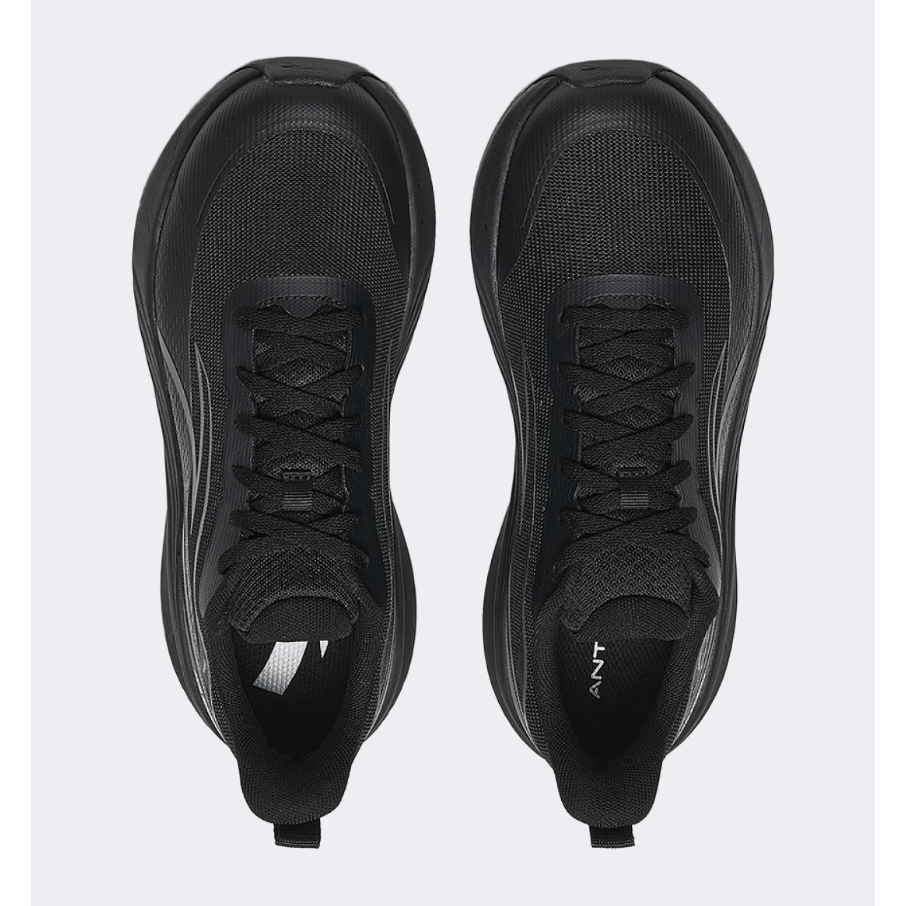Anta Air Walker Men Running Shoes Black/Silver - Medaid International