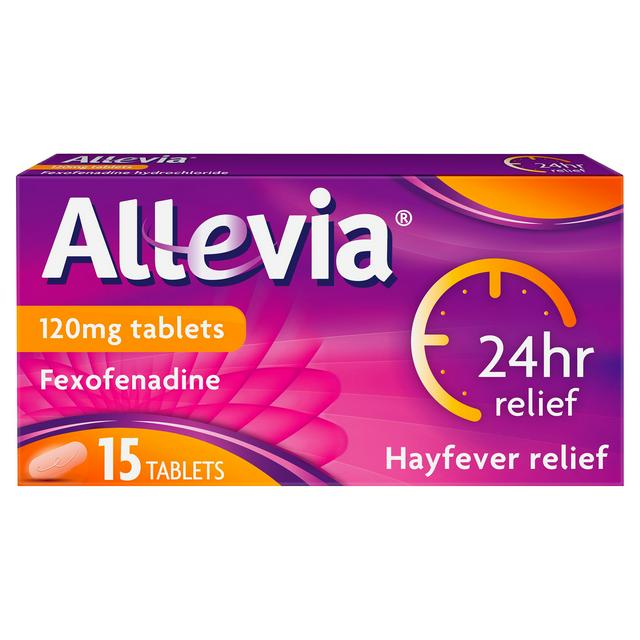 Allevia - Fexofenadine 120mg 15 tablets - Medaid International
