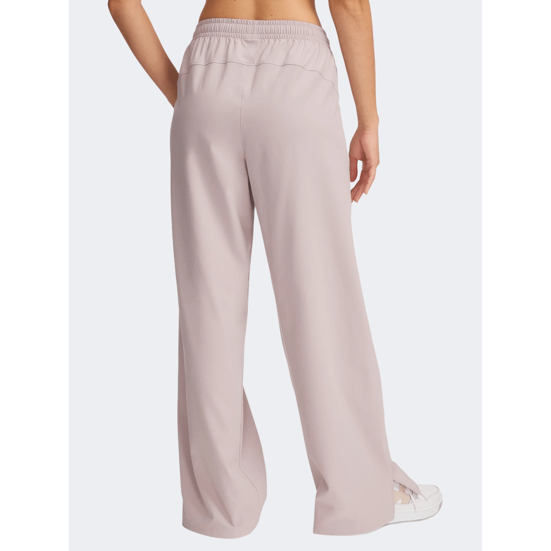 Under Armour Rival Wide Leg Women Lifestyle Pant Grey Dawn/Black - Medaid International